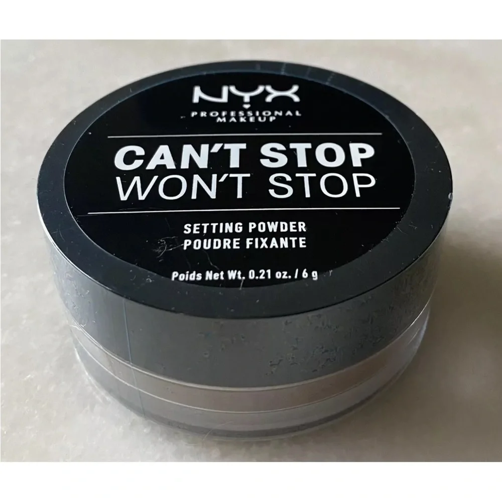NYX Can’t Stop Won’t Stop Setting Powder Shade Medium-Deep Sealed New💐